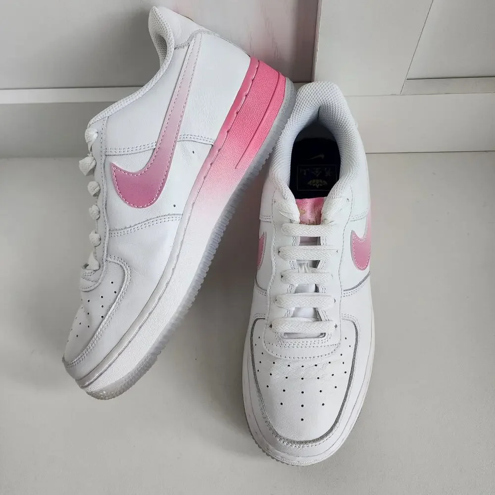 Nike Air Force 1 Low '07‎ PRM San Francisco Chinatown Lotus Flower 6.5Y / W8